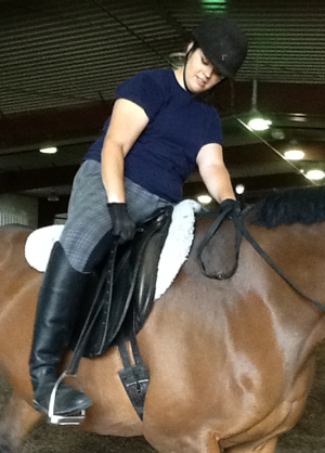 Correct way to adjust
                        stirrups once mounted