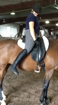 Adjusting stirrups the wrong way